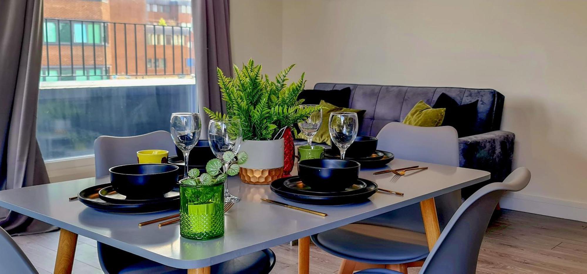Green Stay Modern Apartment Hemel Hempstead Eksteriør billede