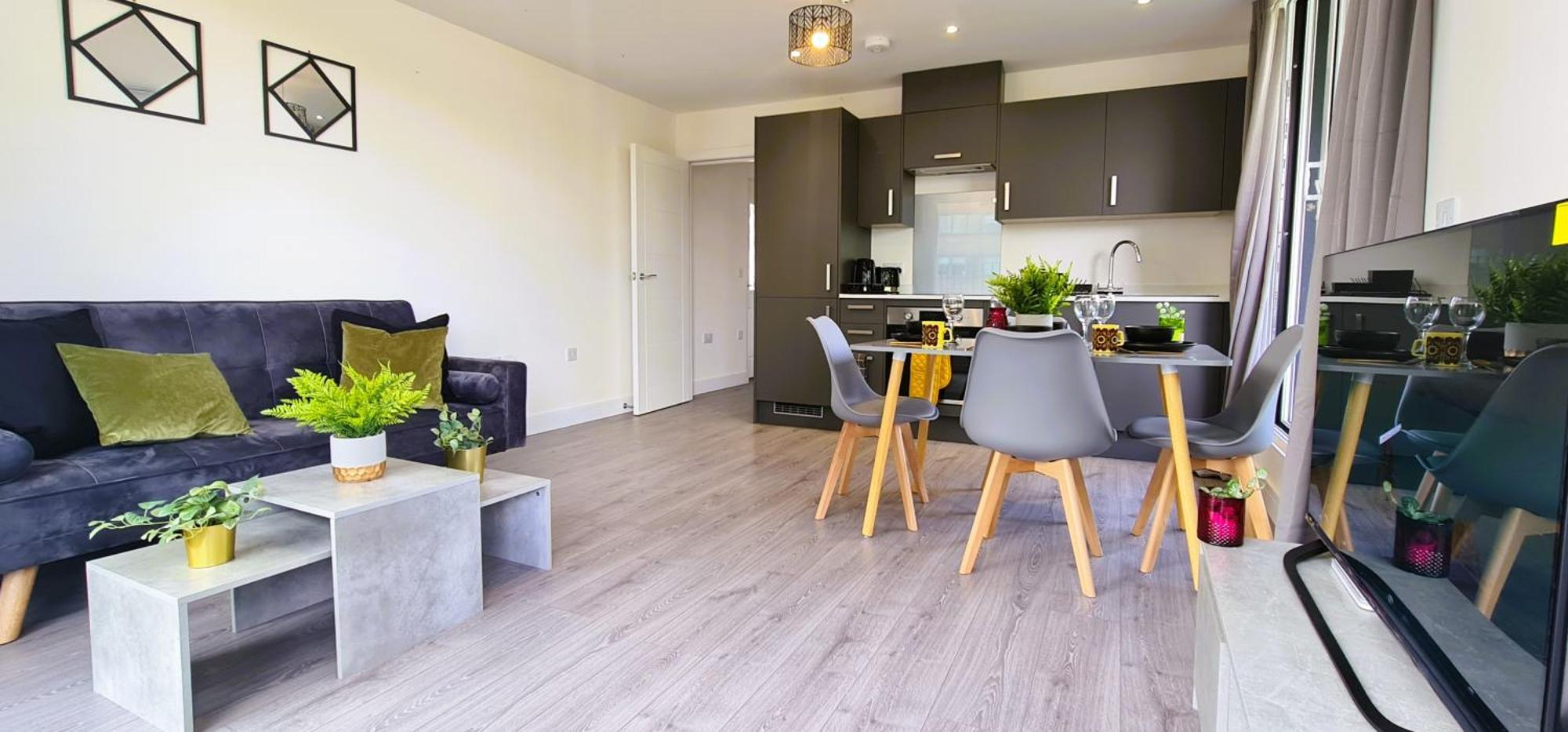 Green Stay Modern Apartment Hemel Hempstead Eksteriør billede